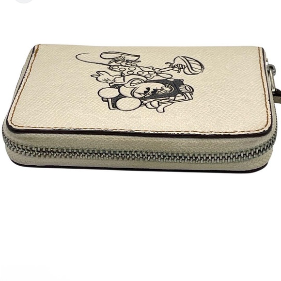 Coach x Disney Minnie Leather Zip Wallet WITH COACH DUSTBAG - NEW - Picture 16 of 16
